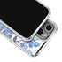 Cat Coq Blue Cherry Blossoms iPhone 14 Pro Clear Case